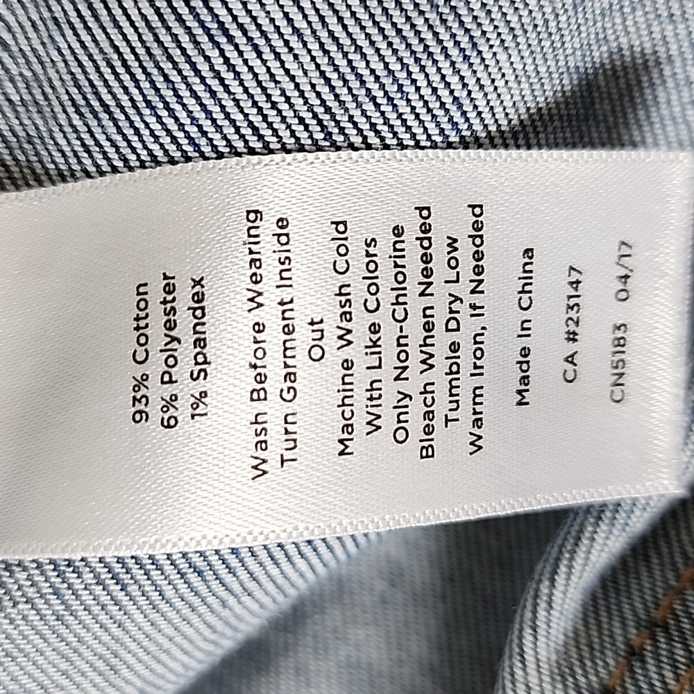 TALBOTS WOMAN'S DENIM SKIRT - Picture 11 of 11